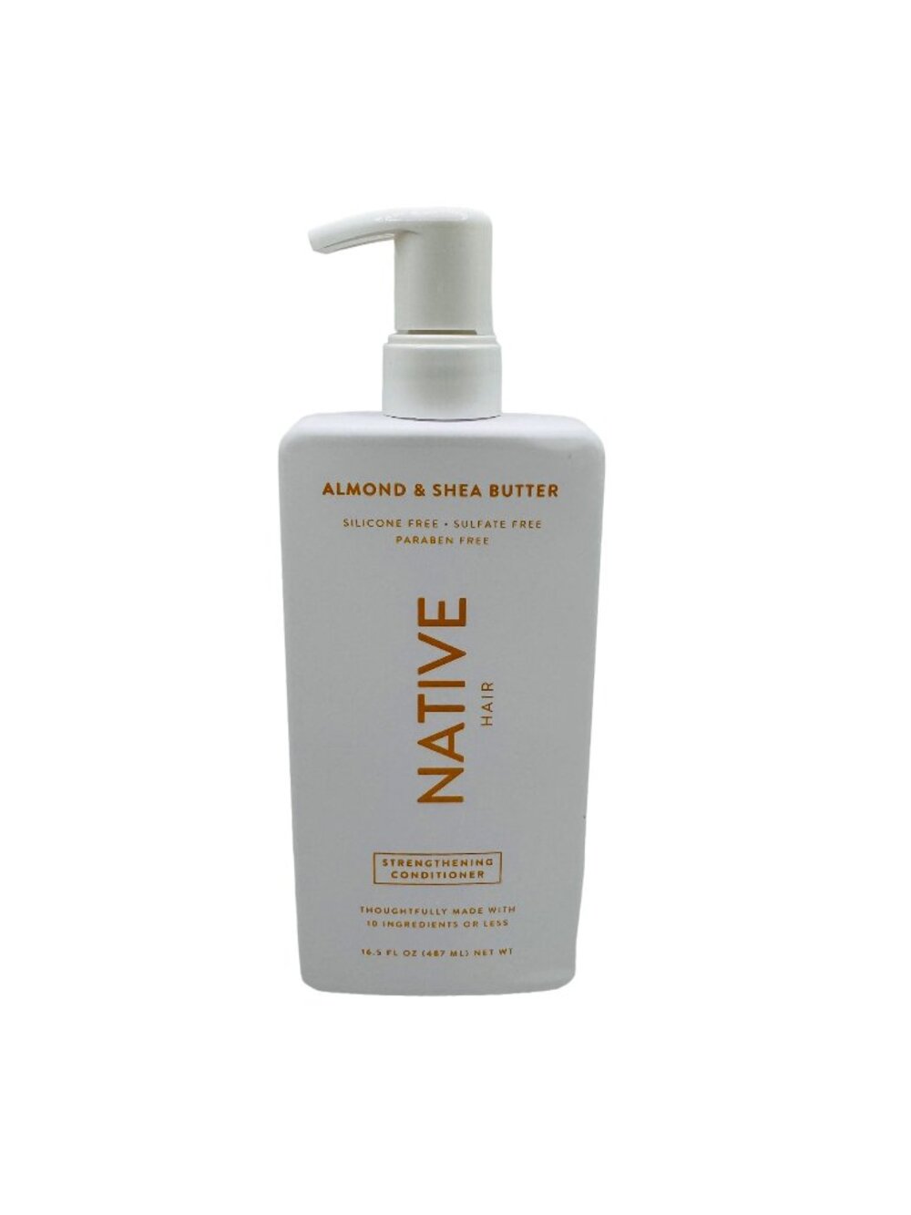 Native Almond & Shea Butter Strengthening Conditioner 16.5 Fl Oz Silicone/Sulfat